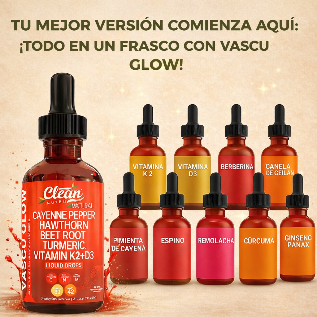 VASCU GLOW – CIRCULACIÓN SANA, ENERGÍA REAL + ENVÍO GRATIS